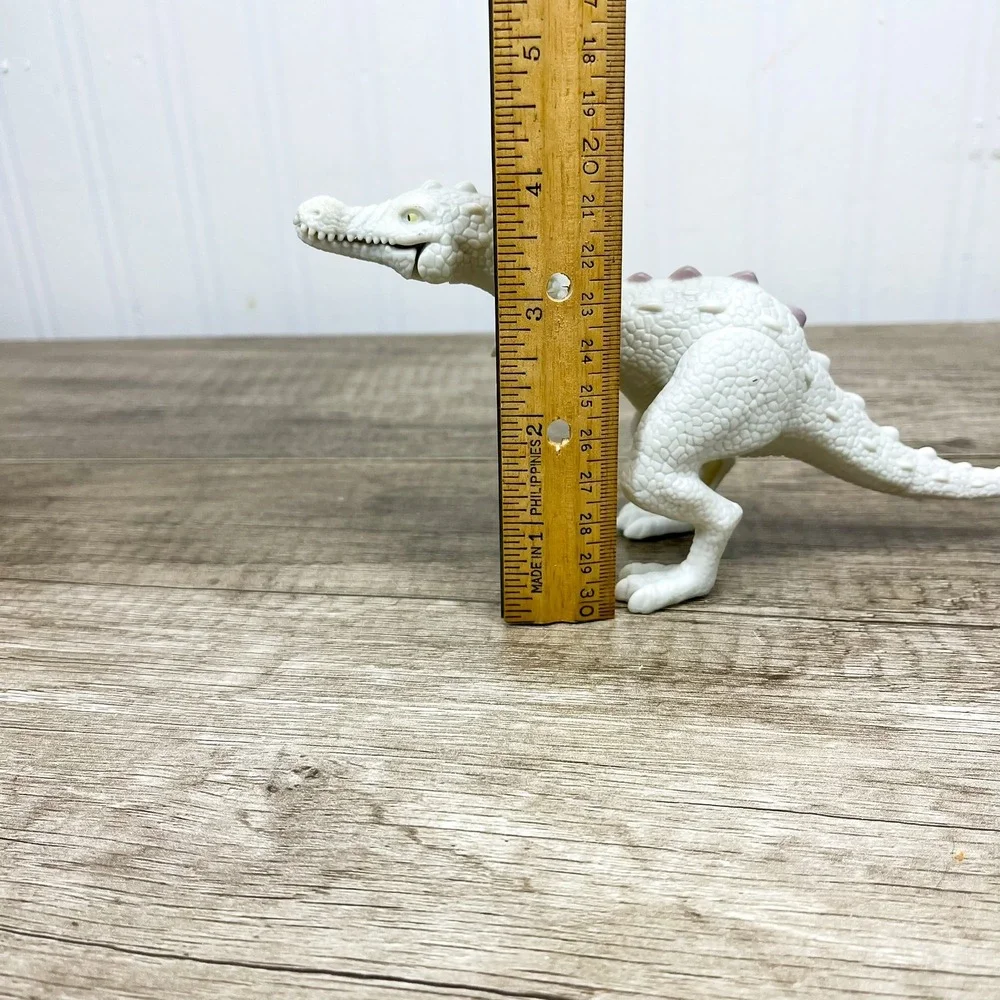 Ice Age McDonald's Rudy Dinosaur Toy 2009 Dawn of the Dinosaurs White Figure